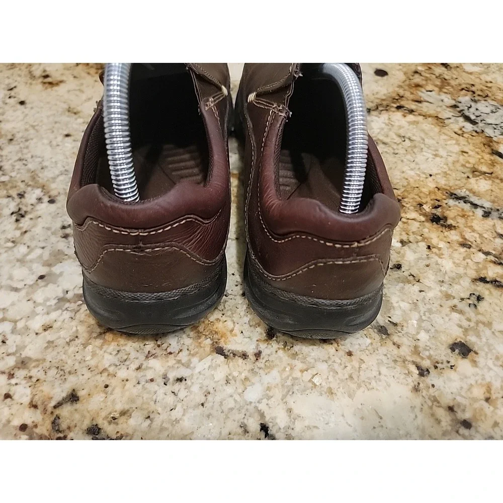 ASC Streetcars Men's Santa Fe Brown Leather Comfort Slip On Loafers Shoes 10.5M